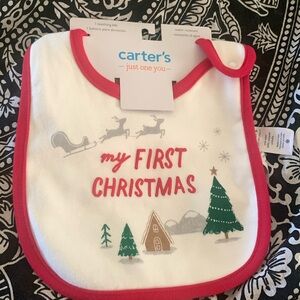 Carter’s Holiday Bib